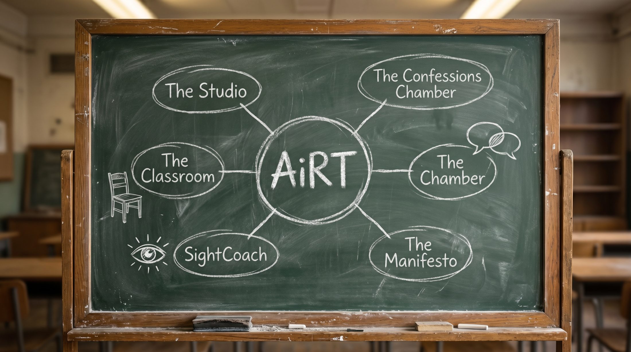 AiRT Universe — The Classroom Blackboard